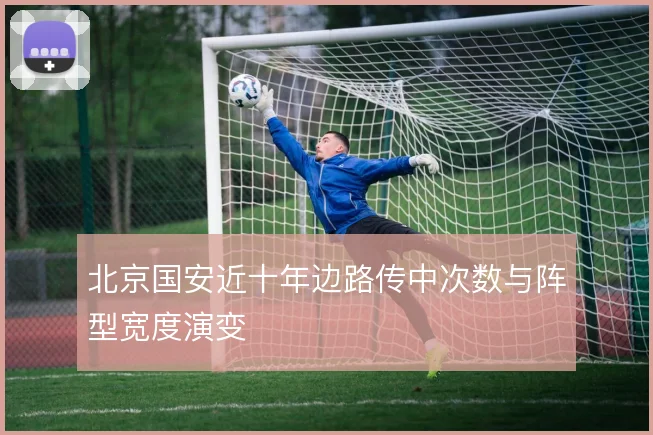 北京国安近十年边路传中次数与阵型宽度演变